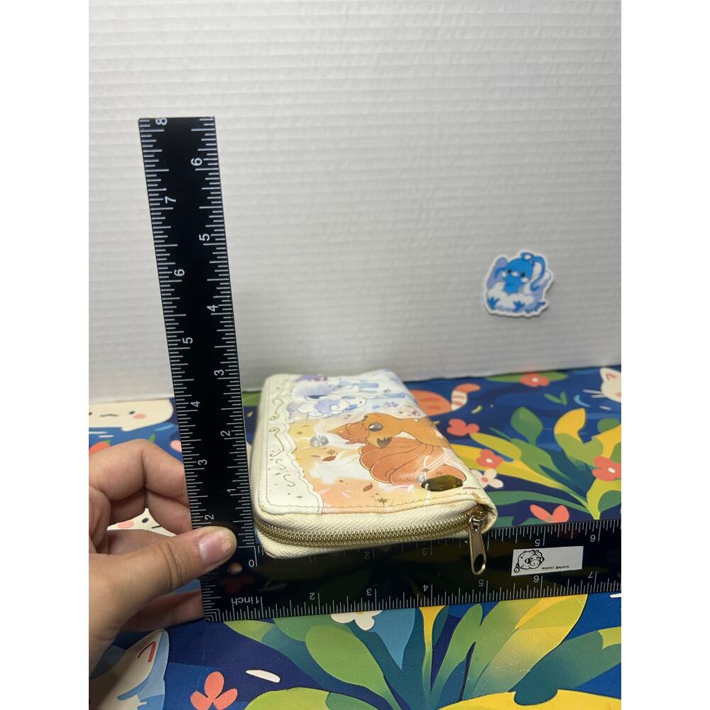 Pokemon Center Alolan Vulpix Crystal Season Long Wallet [FLAWED] - Picture 3 of 12